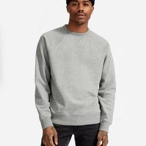 Everlane Unisex French Terry Crew, Medium